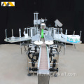 Volledig automatische twee zijden plastic fles etiketmachine /lijmsticker dubbele zijden labelmachine